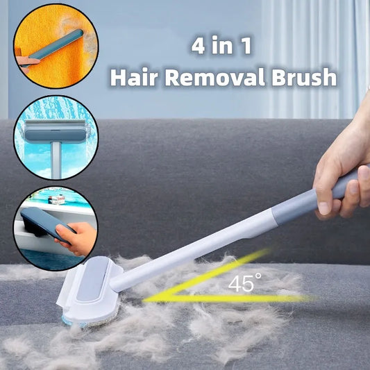 4-in-1 Multifunctional Pet Hair Removal Brush: Keep Your Home and Pet Spotless