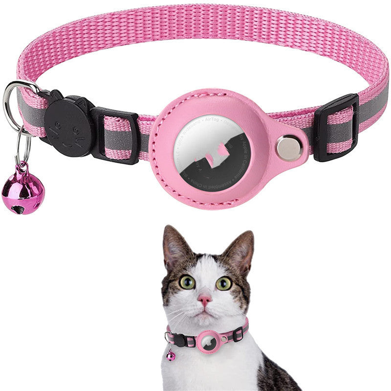 Reflective Waterproof AirTag Collar – Safety & Style for Cats