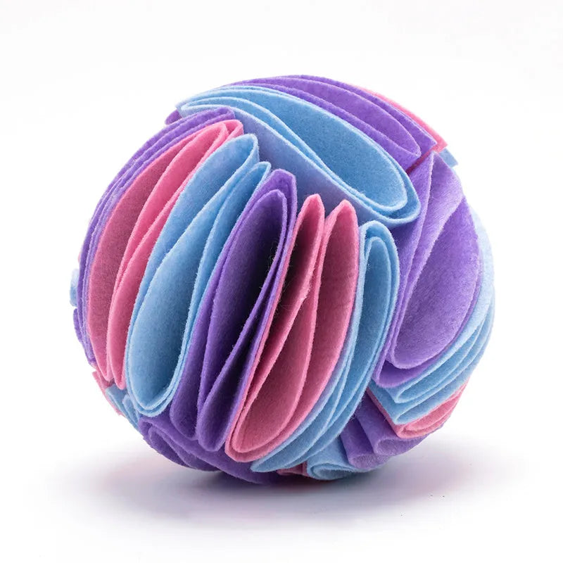 IQ-Boosting Snuffle Ball for Engaging Dog Training and Fun Feeding