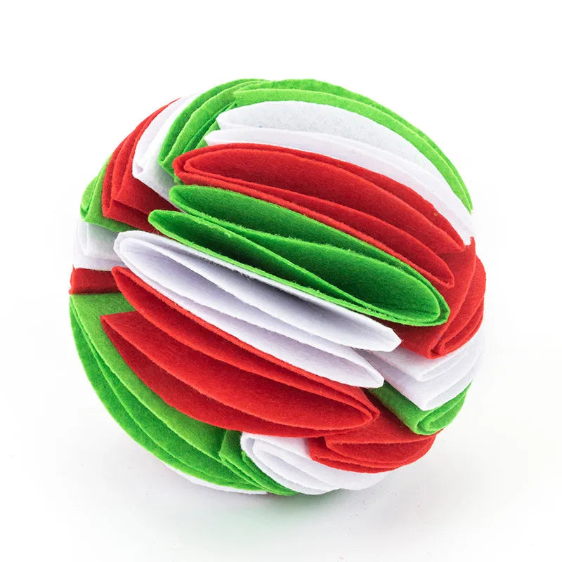 IQ-Boosting Snuffle Ball for Engaging Dog Training and Fun Feeding