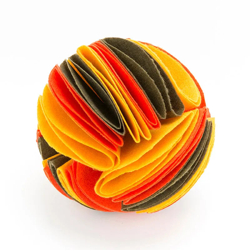 IQ-Boosting Snuffle Ball for Engaging Dog Training and Fun Feeding