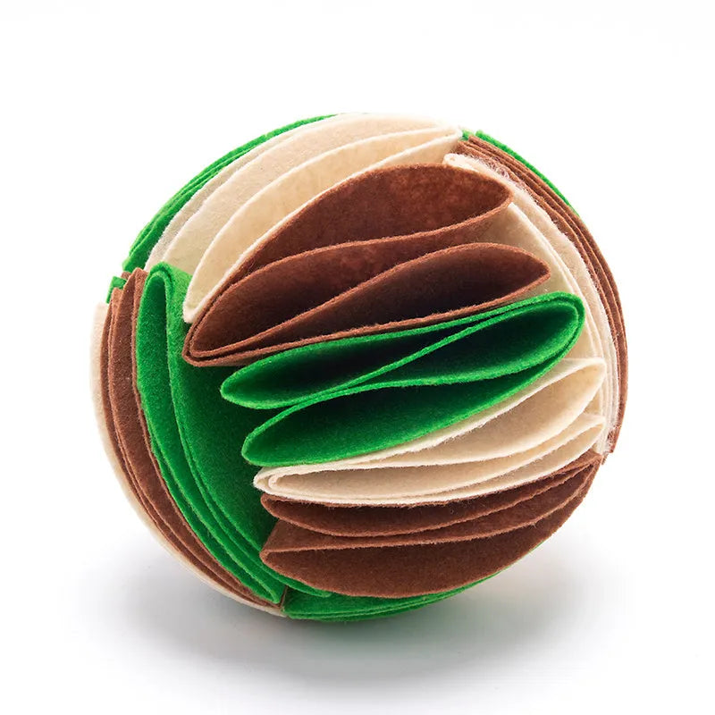 IQ-Boosting Snuffle Ball for Engaging Dog Training and Fun Feeding