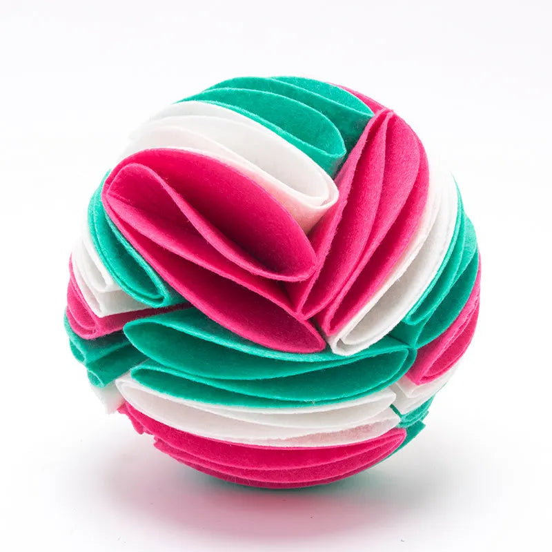 IQ-Boosting Snuffle Ball for Engaging Dog Training and Fun Feeding