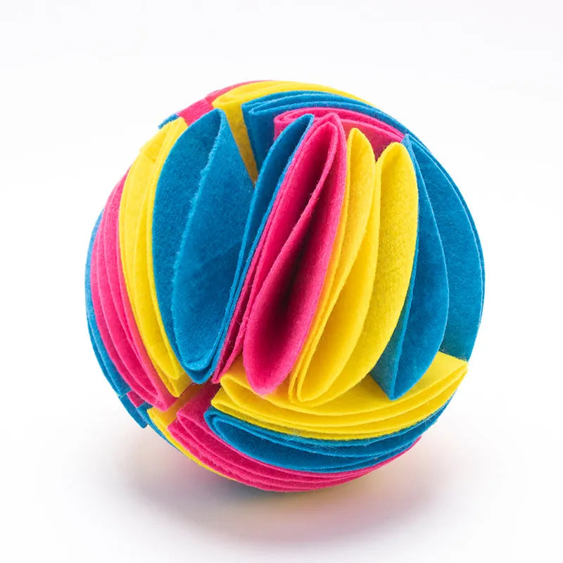 IQ-Boosting Snuffle Ball for Engaging Dog Training and Fun Feeding